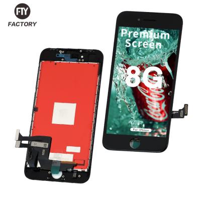 China Cheap Fix Phone Broken Screen China LCD Display Touch Screen Replace FTY Premium LCD Phone Display Screen For iPhone 8 for sale