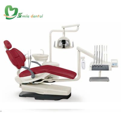 China Left dental clinic and low right handed dental chair mounted dental unit for sale