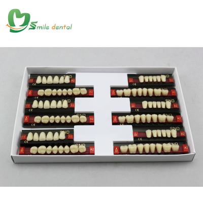 China Lab False Teeth Denture Denture Acrylic Resin Teeth Dental Full Teeth Mouth for sale