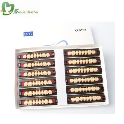 China Dental Teeth Acrylic Denture Acrylic Resin False Teeth for sale