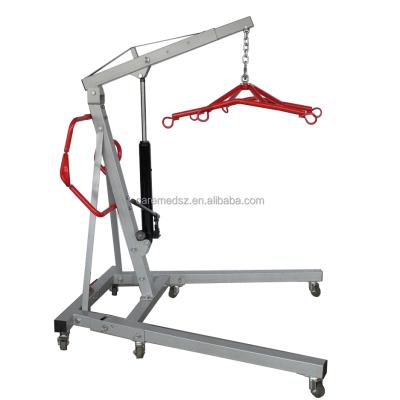 China Carbon Steel Frame Hydraulic System Mortuary Body Lift for sale