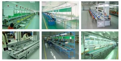 China Heat Resistant LED TV Assembly Line Metal Conveyor Belt Electric Motor Assembly Line For Factory Use for sale