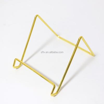 China Eco - Friendly Notice Board Bracket Iron Easel Bracket Display Frame Bracket For Pictures | pictures | decorative dish | for sale