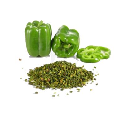 China High value dried green paprika powder drty for sale