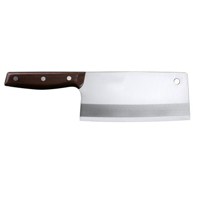 China Non-variable Wooden Knife Kitchen Knife Stainless Steel Handle Chef Cleaver for sale