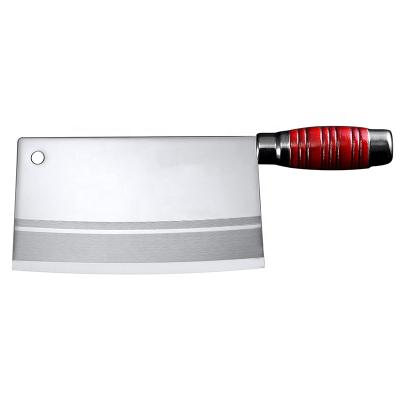 China Non-variable Kitchen Stainless Steel Handle Cleaver Knife Chef Wood Cleaver for sale