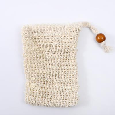 China Eco - Friendly Eco - Friendly Sisal Soap Bag Saver Bag For Soap for sale