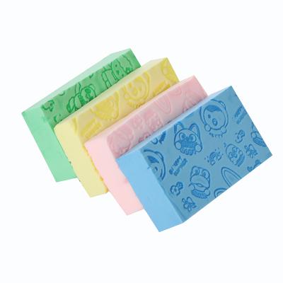 China EXFOLIATE Cute Cartoon Body Bath Sponge Exfoliating Kids Bath Sponges for sale