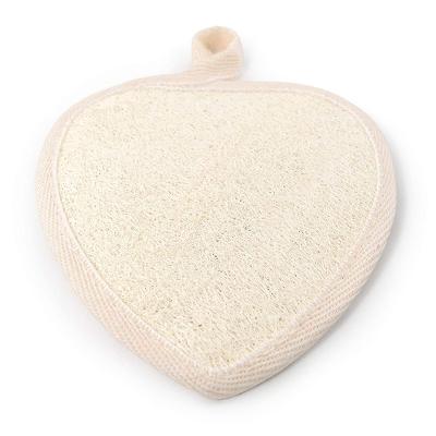 China EXFOLIATE Eco Friendly Exfoliating Shower Pads Sponges Loofah Natural Exfoliating Pad for sale