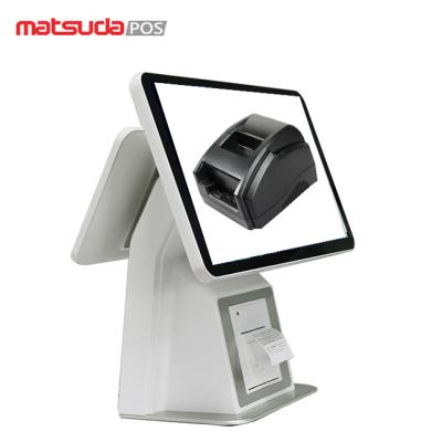 China Windows-Desktop-Doppeltouch Screen Epos-System der Ebenen-15,6“ zu verkaufen