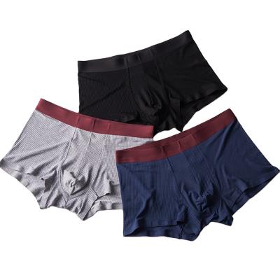 China Wholesale Comfortable Men's Underwear Craft Quality Antibacterial Recycled Fiber Men's Traceless Underwear Men's Underwear for sale