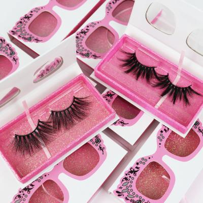 China Wholesale Free Sample Thick 25mm 30mm 3d 5d Private Label Thick Mink Lashed Eye Lashesh Lashes Strip Full Set Seller With Case for sale