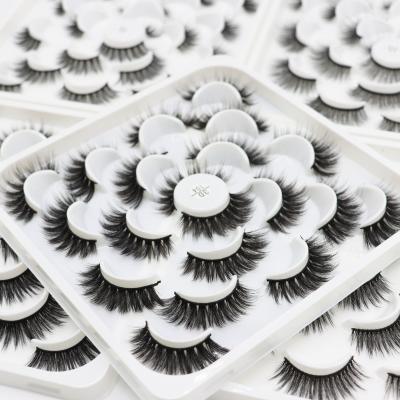 China Mink Eyelashes Wholesale Full Strip Feather Cruelty Free Luxury Eyelashes Silk 3d Eyelashes With Lash Box Customized for sale