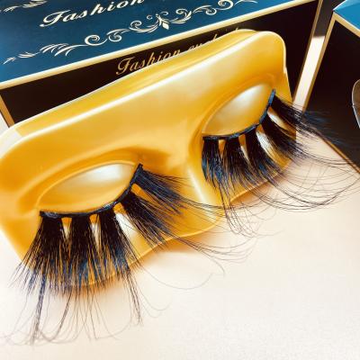 China Wholesale Price Delicate 10D 70mm Fluffy False Mink Eyelashes for sale