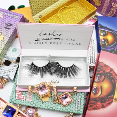 China Feather Eyelashes 2021 New Arrival Multi Chain Eyelashes Box Lashes 3D Mink Wholesale Eyelash Vendor Customized Boxes Magnetic Lashbox Packaging for sale