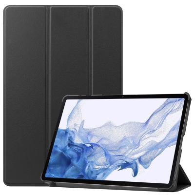 China For Samsung Galaxy Tab S8 2022 X700 X706 Case For Samsung Galaxy Tab S8 2022 X700 X706 Triple PU Leather Tablet Cover For Samsung Tab S7 SM-T875/T870 11inch for sale