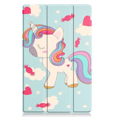 China For Lenovo Tab M10 Plus 3rd Gen 2022 TB-125FU Tablet Case For Lenovo Tab M10 Plus TB 125FU 2022 3rd Gen 10.6inch Slim Smart Cover Stand Shell Hard Back for sale