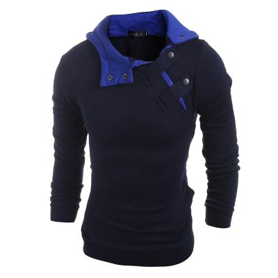 China Supplier Clothing Mens Casual Wear Quarter Zipper Crewneck Breathable Sweatshirts Crewneck for sale