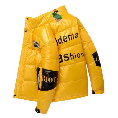 China Fashion Raincoat Waterproof Use Women's Men's Polyester Cotton Stripper Heavy Winter Jacket for sale