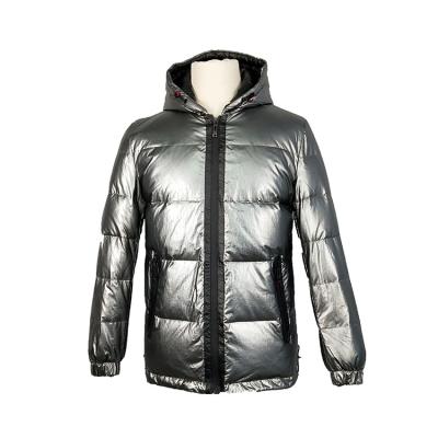 China High Quality Winter Waterproof Waterproof 80% Outdoor Down Bright Color Men Jacket With Hoodie for sale