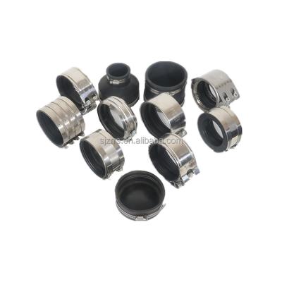 China Used for connection and sealing of pipeline rubber joint stainless steel no flexible hub quick coupling for sale