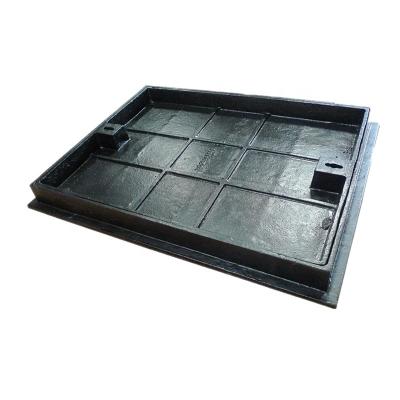 China For construction and public use price EN124 D400 C250 DCI best ductile iron recessed 600 diameter manhole cover foundry for sale