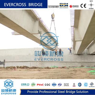 China Hochsteifheitsstahl-Box-Gitterbrücke Schnellinstallationsmaterial Fertigstahl zu verkaufen