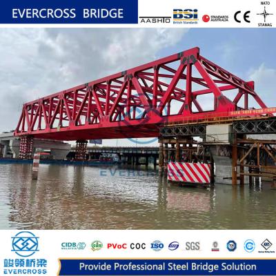 China Structurele systeem Staal truss brug lange levensduur Spoorweg staal brug ODM Te koop