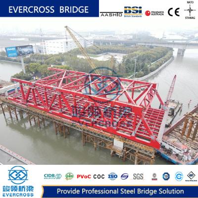 China Eenvoudige structuur Staal truss brug snelweg brug snel geïnstalleerd Te koop