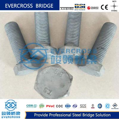 China Gr50 Environmental Steel Grade High Strength Structural Bolt voor duurzame Bailey Bridge Te koop