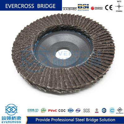 China Disco de colgajo de calidad superior de 100 mm para el pulido de acero inoxidable China Manufacturer en venta