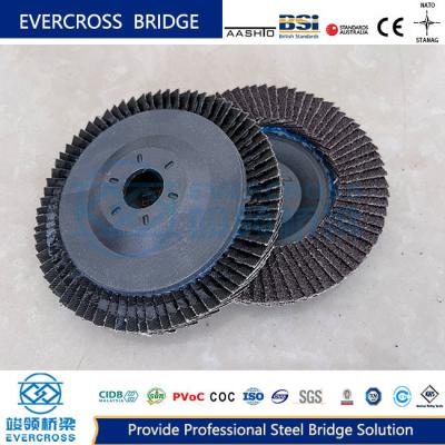 China 80 Grit Flap Disk Voor Hoekgrinder Verdikte Maas Metalen Roest Grinding Gepolijst Stoffenwiel Te koop