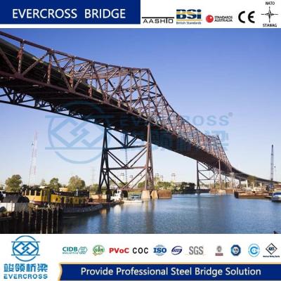 Chine Pont en treillis en acier ASTM avec conception flexible pour pont ferroviaire et pont routier à vendre