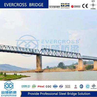 China Processo de construção eficiente Ponte de treliça de aço para transporte ferroviário à venda