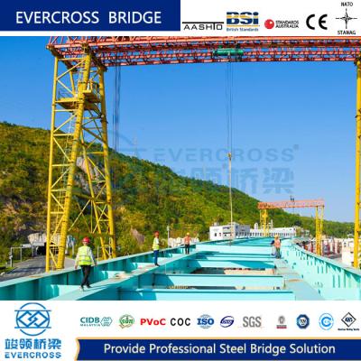 China Novedad Estructura Puente de vigas de caja de acero para carreteras de la región montañosa en venta