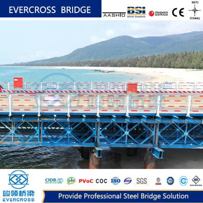 Κίνα Υψηλή αντοχή και ικανότητα φορτίου Bailey Trestle Bridge Highway προς πώληση