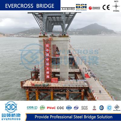 Chine Flexible Configuration Bailey Platform With High Strength For Temporary Bridge à vendre