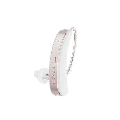 China RIC Invisible Hearing Aids With Bluetooth DSP 3.7V Noise Blocking Hearing Aids 9 Level for sale