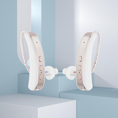 China BTE RIC Digital Ear Machine Golden Single Hearing Aid con reducción de ruido en venta