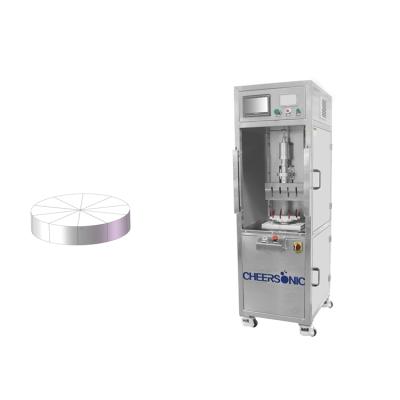 China 60mm (80mm optional) ultrasonic cutting video for sheep cheese cutting machines for sale