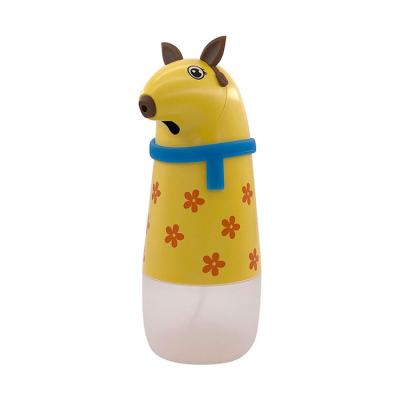 China Foam Sika Desktop Deer Soap Dispenser 260ml Basic Animal Kids Foam Automatic Soap Dispenser for sale