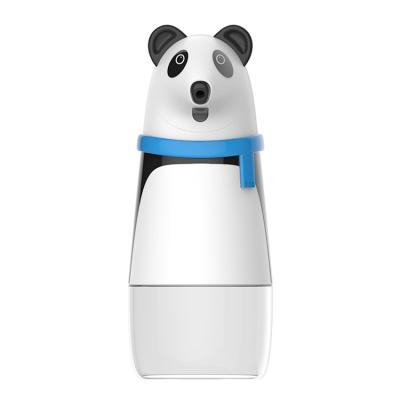 China Foam Animal Automatic Soap Dispenser 260ml Panda Wash Hand Dispenser Foam Soap Dispenser for sale