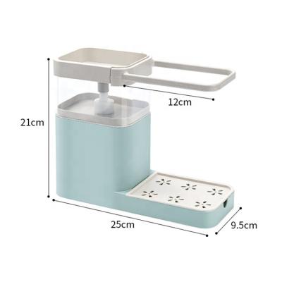 China Plastic Foam Soap Dispenser Household Manual Liquid Soap Dispenser Pump Kitchen Dispenser Hot Sale Plastic Soap Liquid for sale