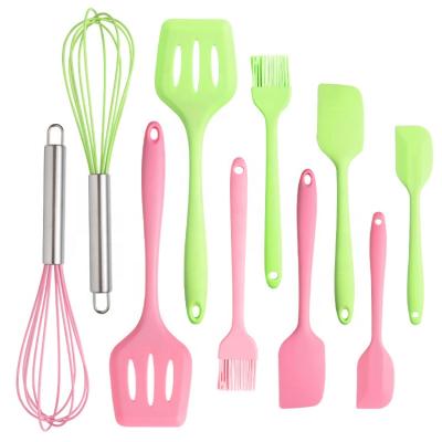 China Sustainable Best Selling Amazon Silicone Kitchen Tableware 5 Pcs Kitchen Accessories Cookware Set for sale