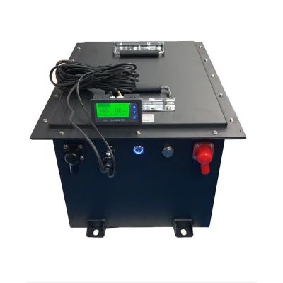 China 105Ah Golfkar Lithium ijzerfosfaatbatterij met overstroombescherming 520*268*220mm Te koop