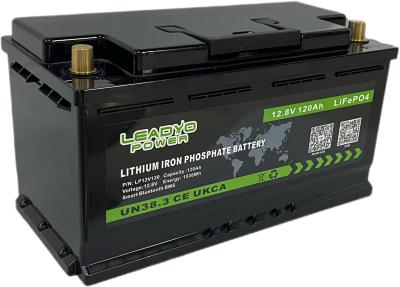 China L5 Caravan Motorhome 12V Lithium Iron oplaadbare batterij 100Ah 120Ah Lifepo4 batterijen Te koop