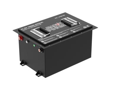 China 51.2V 105Ah Golfwagen LiFePO4 Batterie integriert BMS 48v Lifepo4 Golfwagen Batterie zu verkaufen