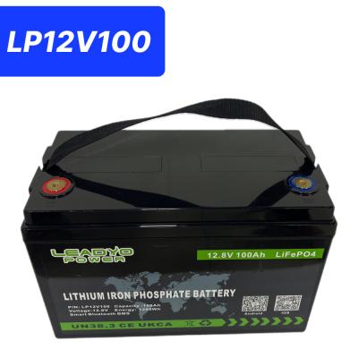 China 12V 100Ah 12,8V LiFePO4 Bateria de Lítio Com Bluetooth Grupo 31 Tamanho à venda