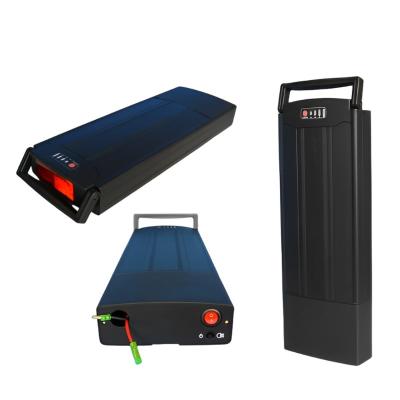 China Luggage Rack Lithium ion 36V 48V 10.4Ah 14Ah Ebike Li-ion Battery for 750W 500W 200W Ebike for sale