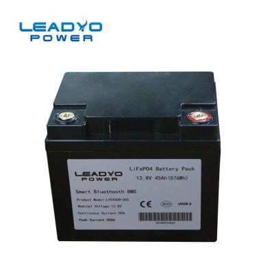 China Batterie Screwable-Fall-12V 50Ah Lifepo4 mit Bluetooth 197x166x168mm zu verkaufen